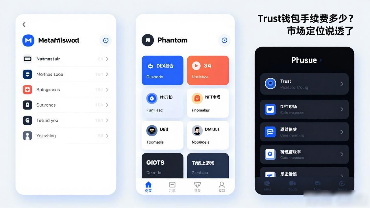 Trust钱包与MetaMask功能对比分析_Trust钱包手续费及gas费详解_使用Trust钱包的手续费与市场定位