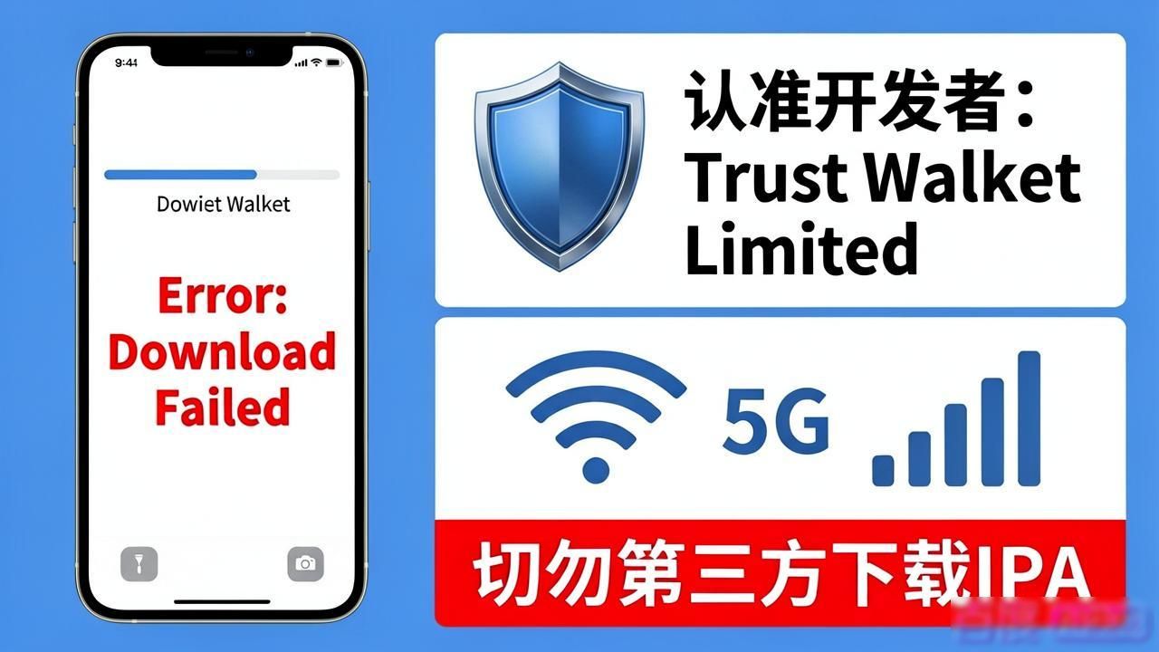 Trust Wallet的下载安装常见错误及其解决方案_安卓手机去中心化钱包设置_Trust Wallet 安装错误排查