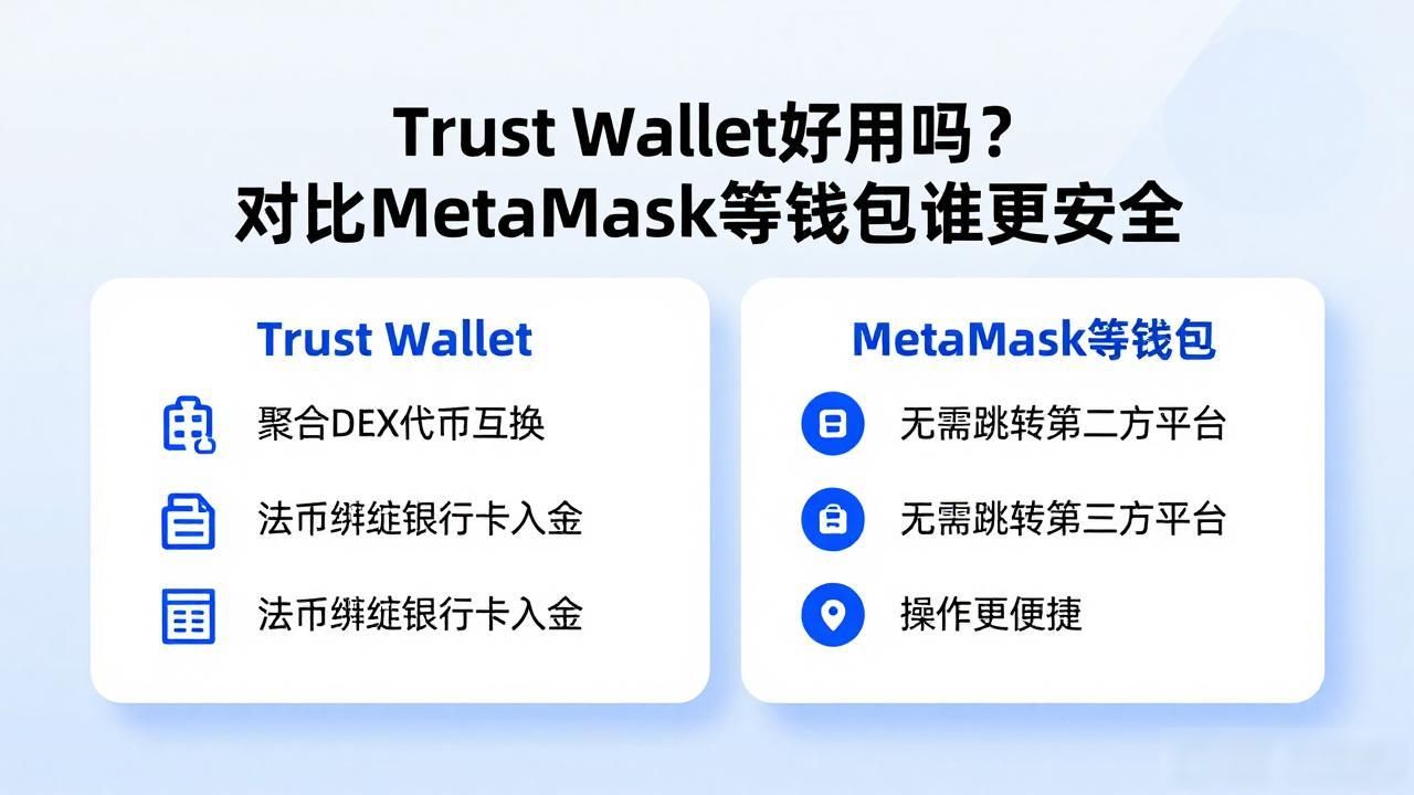 Trust Wallet安全性分析_Trust Wallet与其它加密钱包的对比分析：为何选择它作为您的主要钱包_Trust Wallet与MetaMask对比