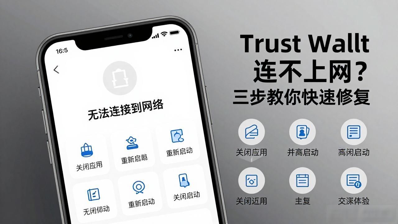 Trust Wallet 钱包下载后无法联网?修复方法_Trust Wallet修复方法_Trust Wallet网络连接问题