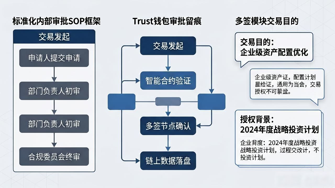 企业级资产管理多签机制_多重签名技术_Trust钱包多签操作中的规范性与合规性