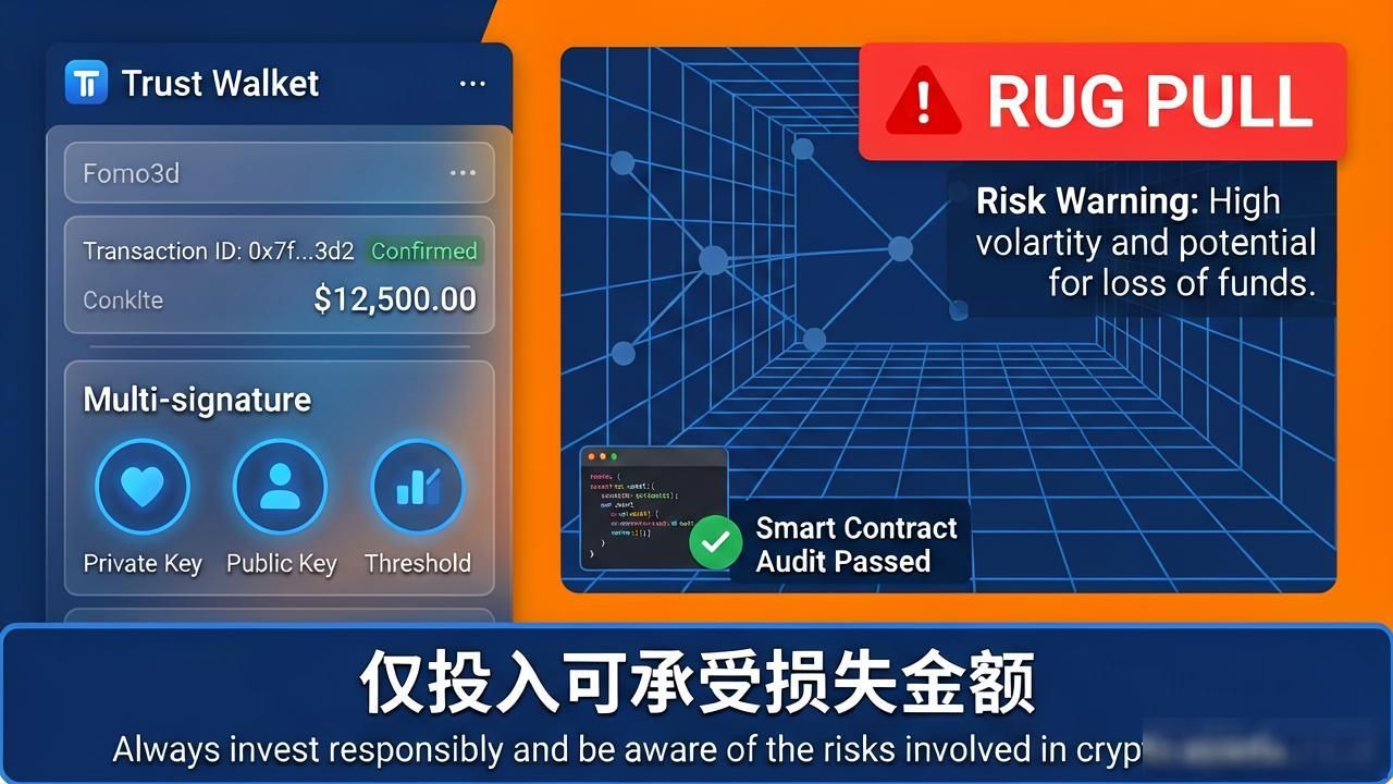 trust钱包fomo3d_Fomo3d奖池机制与风险_Trust Wallet参与Fomo3d游戏