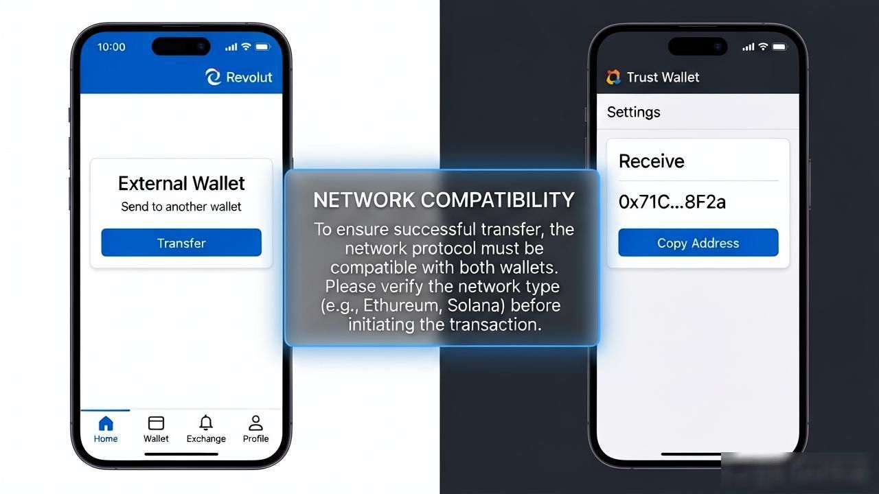 revolut发送trust钱包吗_Trust Wallet获取地址步骤_Revolut与Trust Wallet转账