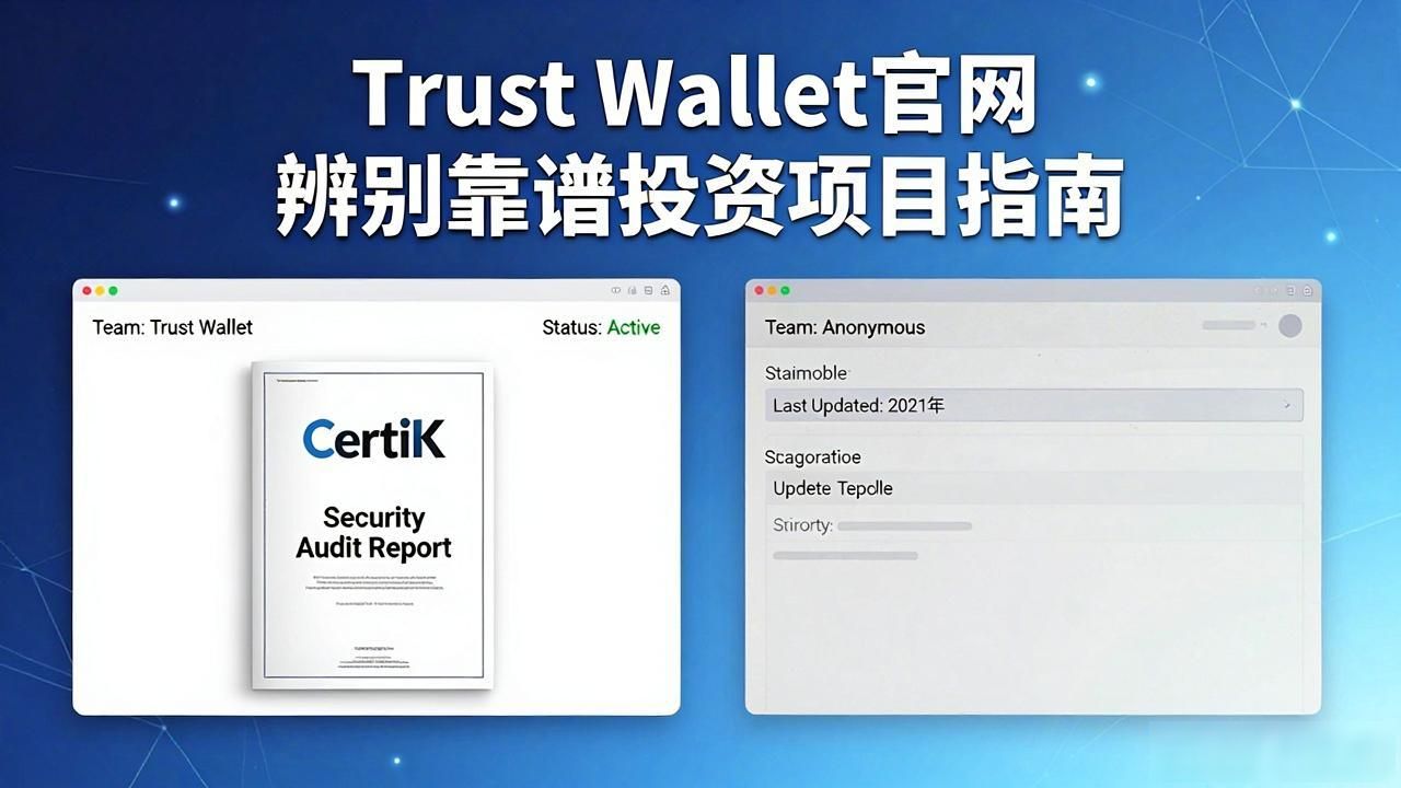 如何通过 Trust Wallet 官网评估投资渠道?_Trust Wallet过滤骗局_DeFi项目风险评估