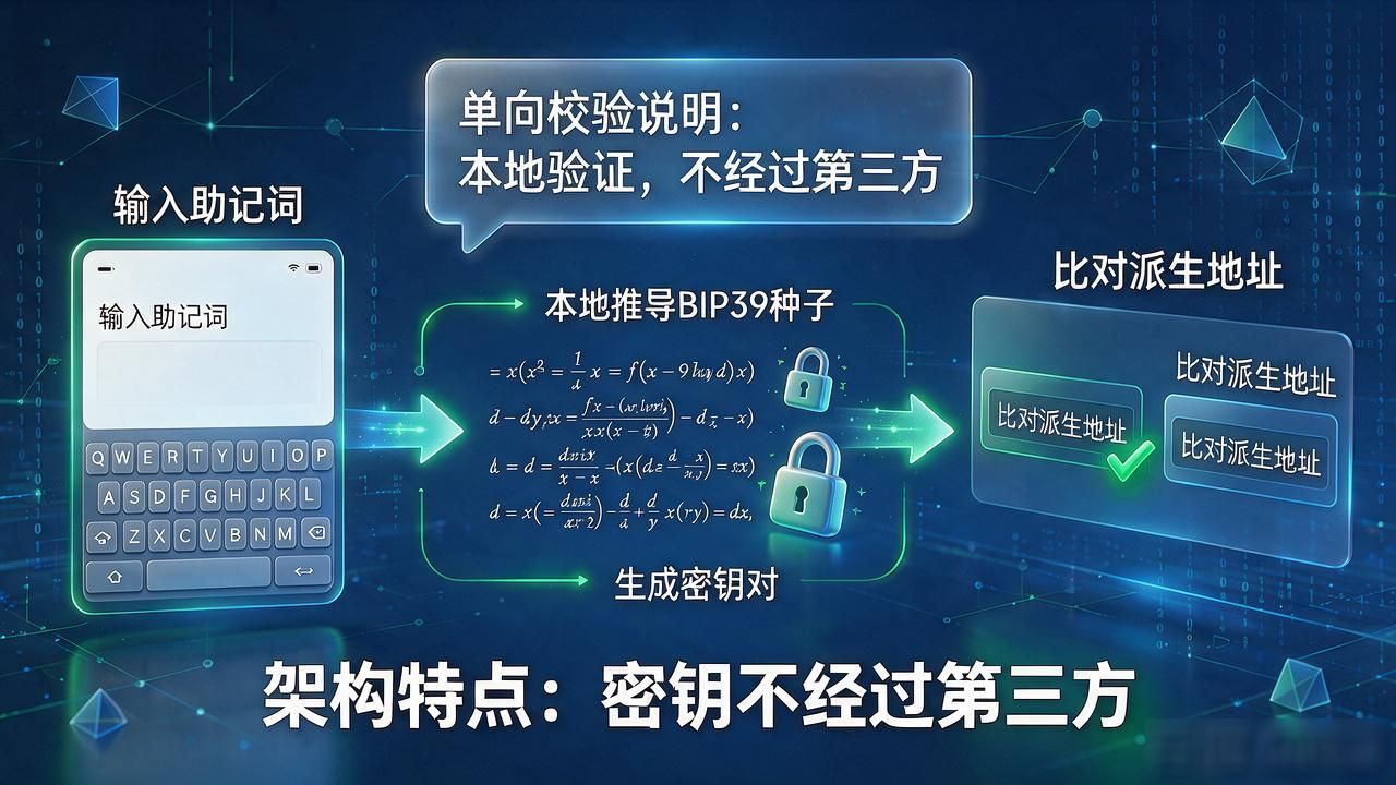Trust钱包如何确保恢复过程的信息安全？_Trust钱包密钥本地加密_Trust钱包助记词恢复安全