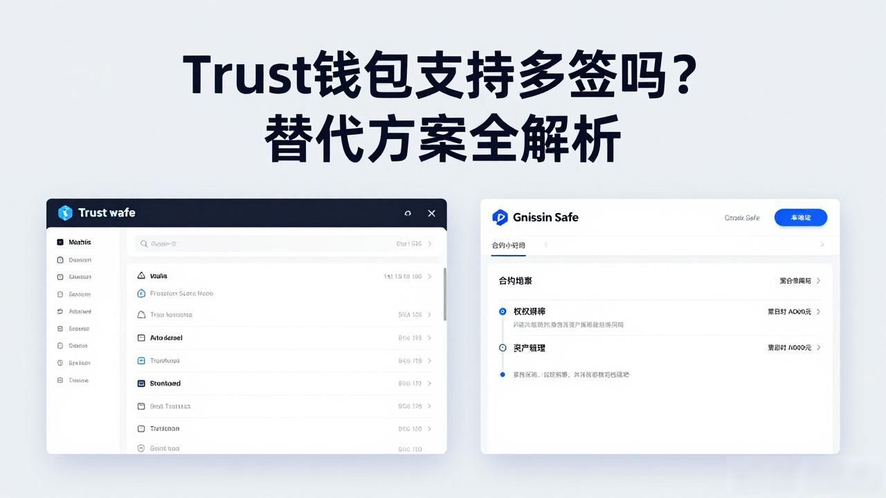 Trust钱包多签设置_Trust钱包用户如何设置多签设置?_Gnosis Safe多签方案