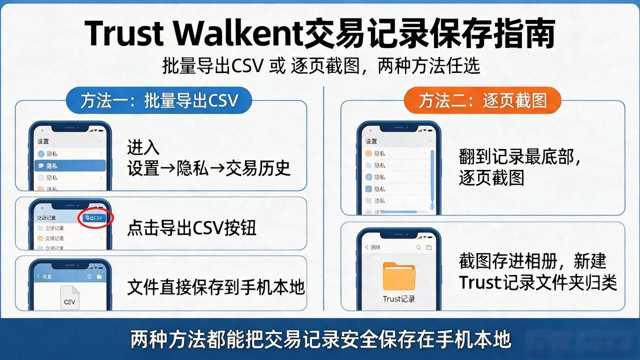 在 Trust Wallet 下载后如何进行交易记录保存？_Trust Wallet 备份交易历史_Trust Wallet 交易记录导出