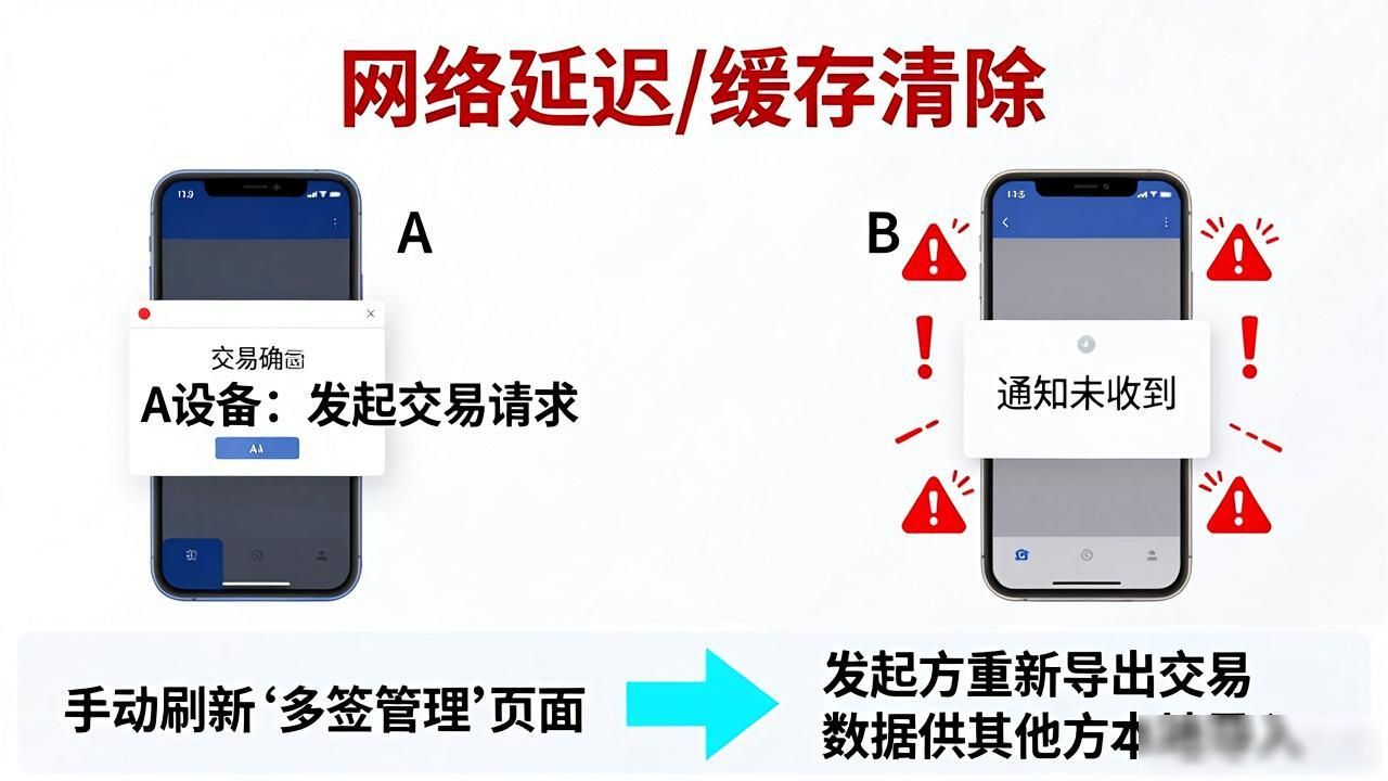 Trust钱包多签使用中常见问题分析_助记词丢失多签账户冻结备份策略_多签地址创建交易待确认签名阈值配置