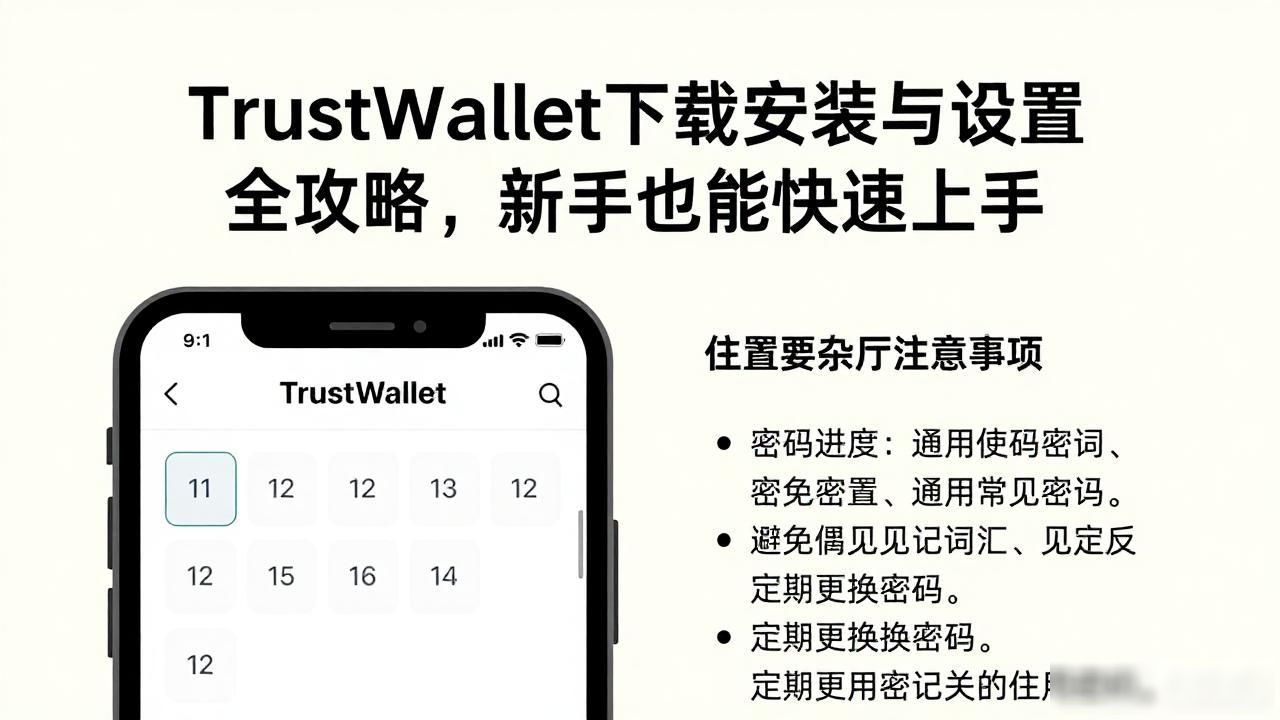 官方渠道下载参数_Trust Wallet多链存储安全设置_Trust Wallet的下载参数与设置指南