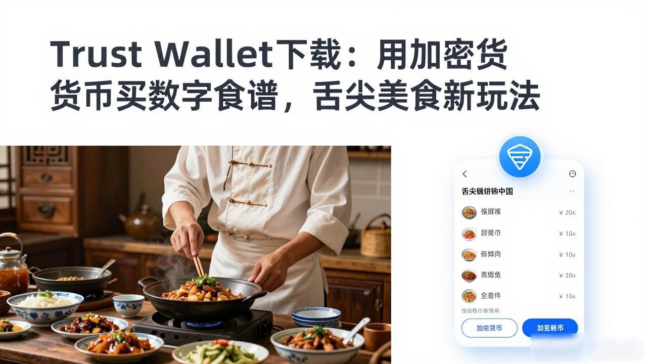 数字时代美食与科技的碰撞_Trust Wallet购买数字食谱_Trust Wallet下载中舌尖上美食与数字食谱