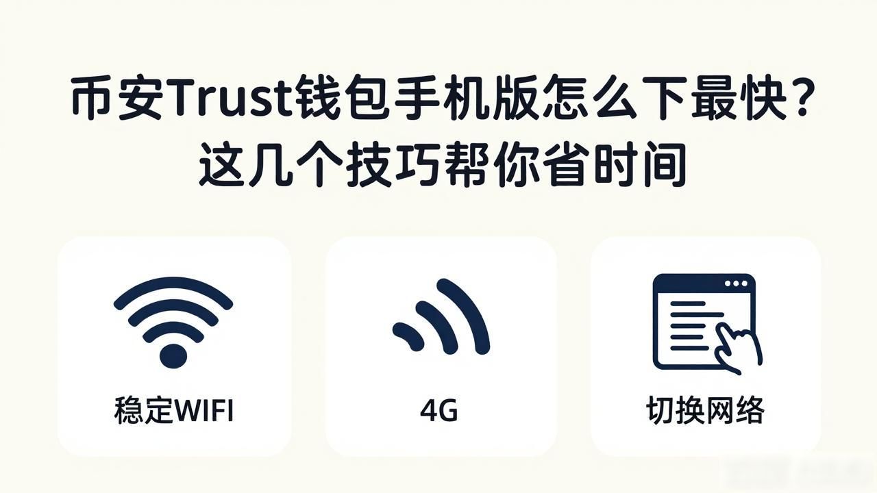 如何在币安Trust钱包手机版下载中提升效率?_币安Trust钱包下载技巧_币安Trust钱包网络环境优化