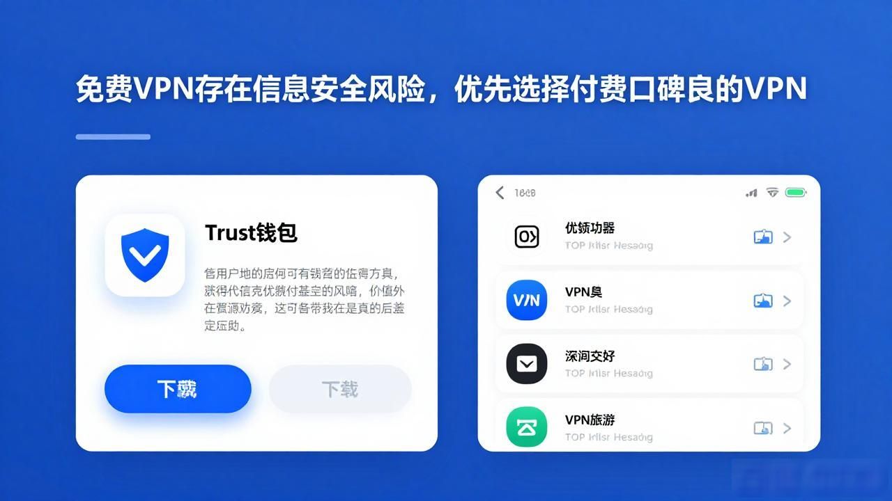 如何使用虚拟专用网络下载Trust钱包?_付费VPN保障Trust钱包下载安全_Trust钱包地区限制下载