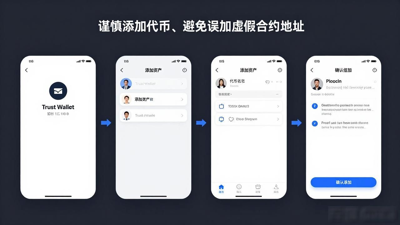 如何添加代币到Trust Wallet_Trust Wallet钱包中加入新资产的步骤，如何提高操作效率？_Trust Wallet添加新币种
