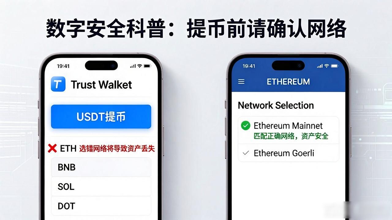 Trust钱包里面的币怎么安全提取？_Trust钱包安全提币注意事项_Trust钱包提币接收地址确认