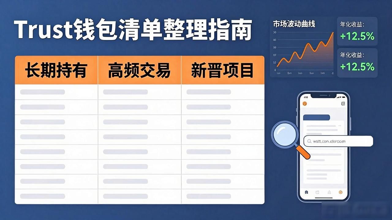如何在 Trust Wallet App 中管理清单?_Trust Wallet自定义列表功能_Trust Wallet加密货币管理策略