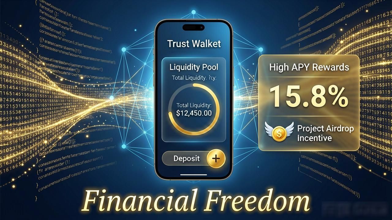 Trust钱包用户如何借助去中心化实现财富自由?_私钥掌控去中心化金融_Trust钱包去中心化优势