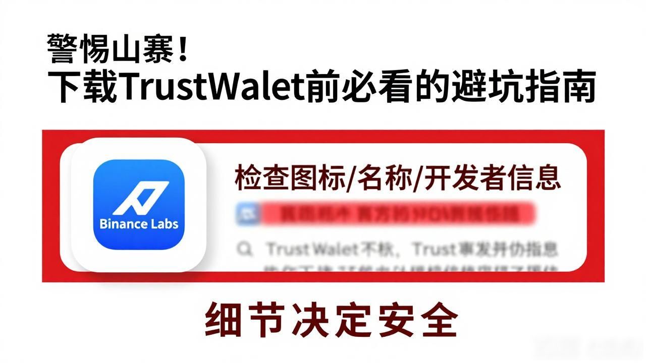 Trust Wallet真假识别_避免常见的陷阱：下载Trust钱包时你需要留心的几个基本问题！_加密货币钱包安全