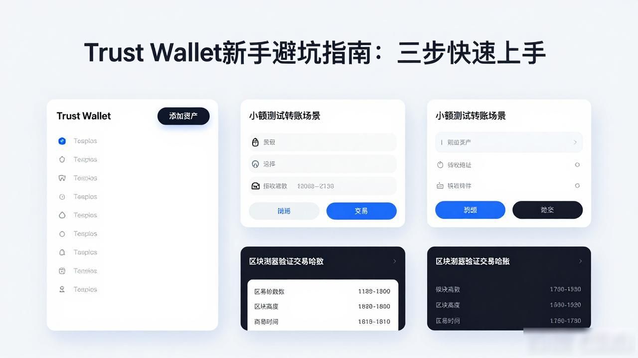 Trust Wallet安全初始化步骤_下载Trust Wallet钱包官方版后的首次使用技巧,迅速提升你的操作水平!_Trust Wallet新手入门指南