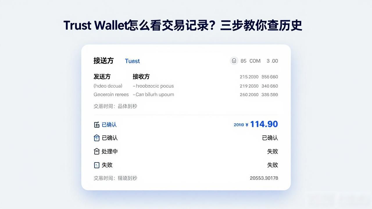 如何在 Trust Wallet App 中查看历史记录?_如何查看Trust Wallet操作历史记录_Trust Wallet查看交易记录方法