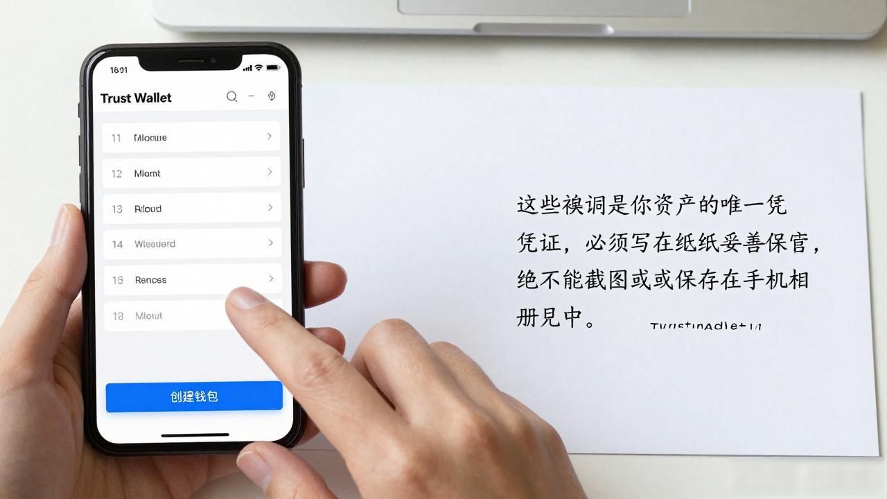 Trust Wallet新手下载安装教程_Trust Wallet助记词保管注意事项_Trust Wallet的下载与使用：全方位指引