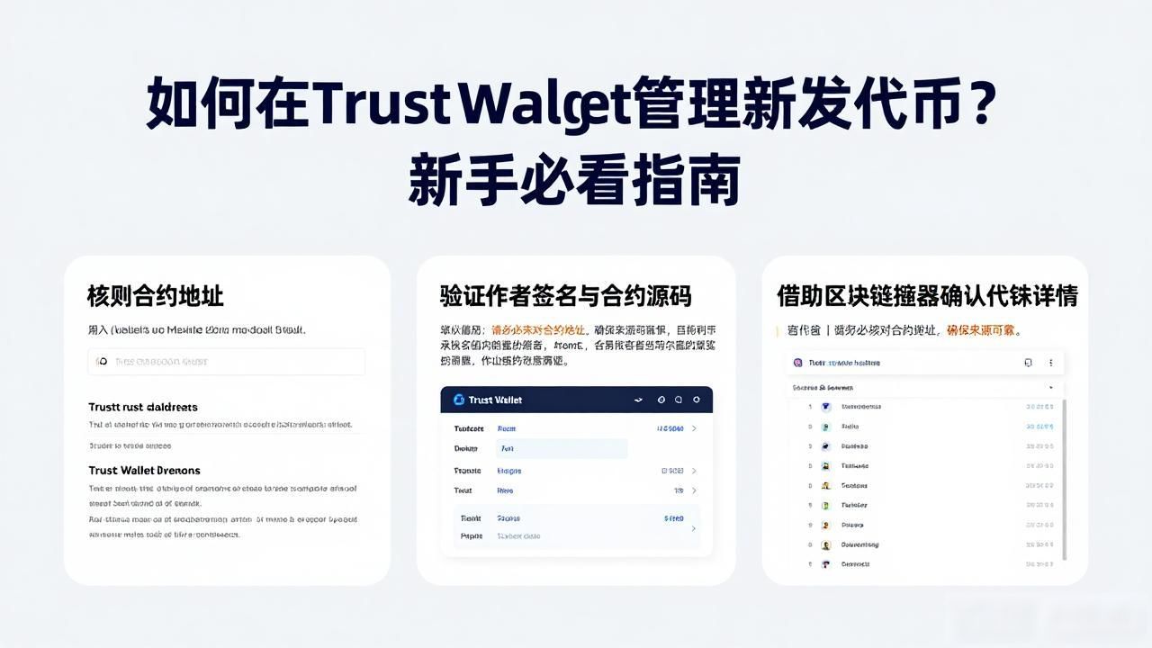 Contract address verification_Trust Wallet 的代币发行与管理_Trust Wallet token integration