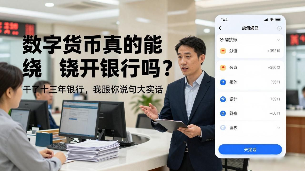 央行数字货币对公业务影响_数字货币绕开银行业务_数字人民币银行角色变化