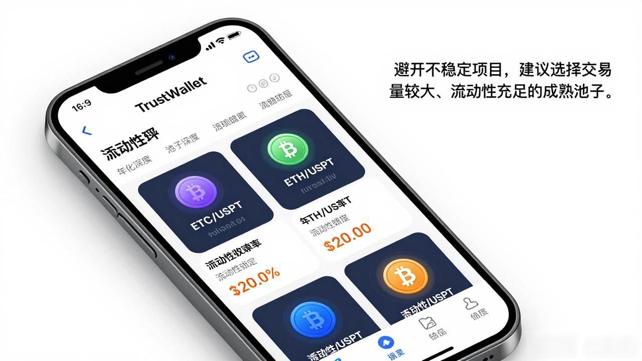 如何在Trust Wallet苹果版中参与流动性挖矿?_Trust Wallet流动性挖矿入门教程_Trust Wallet流动性挖矿操作步骤