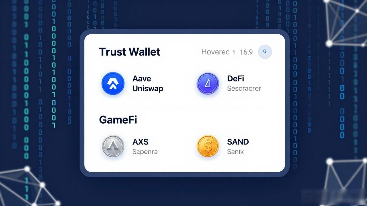 Trust Wallet下载中的流行代币选择_Trust Wallet下载后代币选择建议_区块链投资者代币选择指南