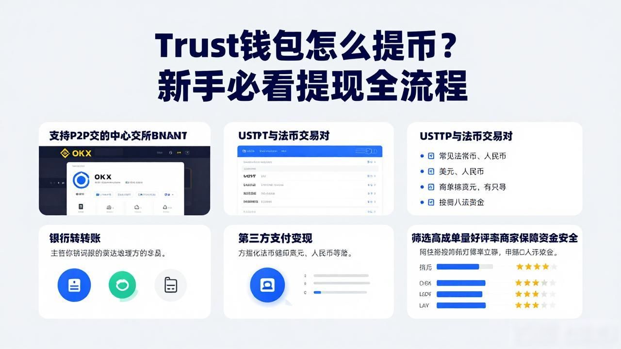 Trust钱包数字币提现的完整指南_加密货币交易资金出金_Trust Wallet数字币提现指南