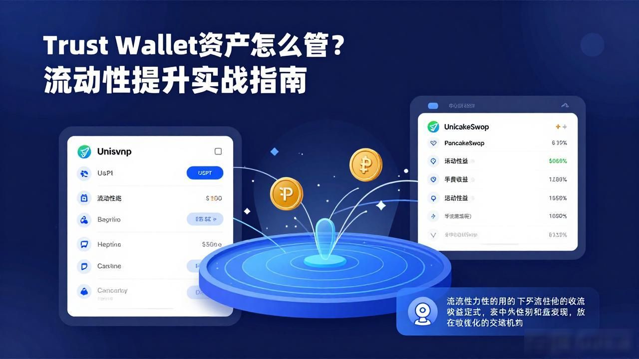 Trust Wallet流动性功能使用方法_加密货币跨链资产配置_使用Trust Wallet提高资产流动性与管理