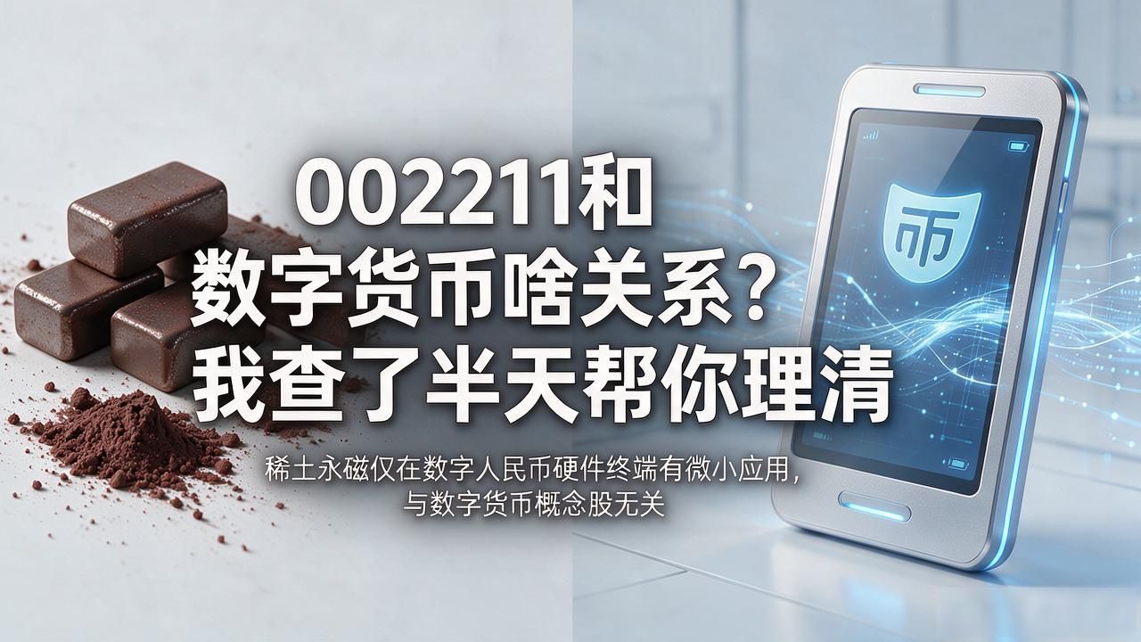 数字货币概念股辨析_002211数字货币_稀土深加工磁性材料