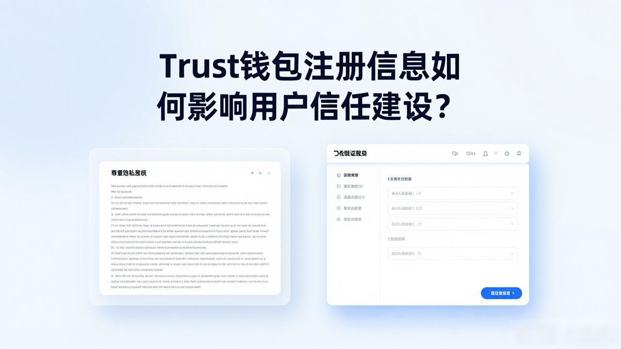 Trust钱包隐私政策_非托管钱包用户体验_Trust钱包的注册信息与用户信任建设