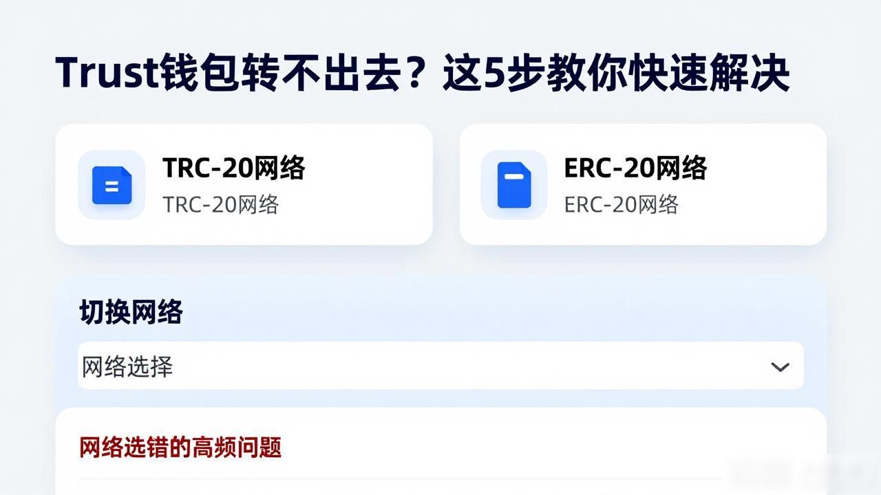 Trust Wallet转账失败原因_Trust Wallet网络选择错误_trust钱包转不出去
