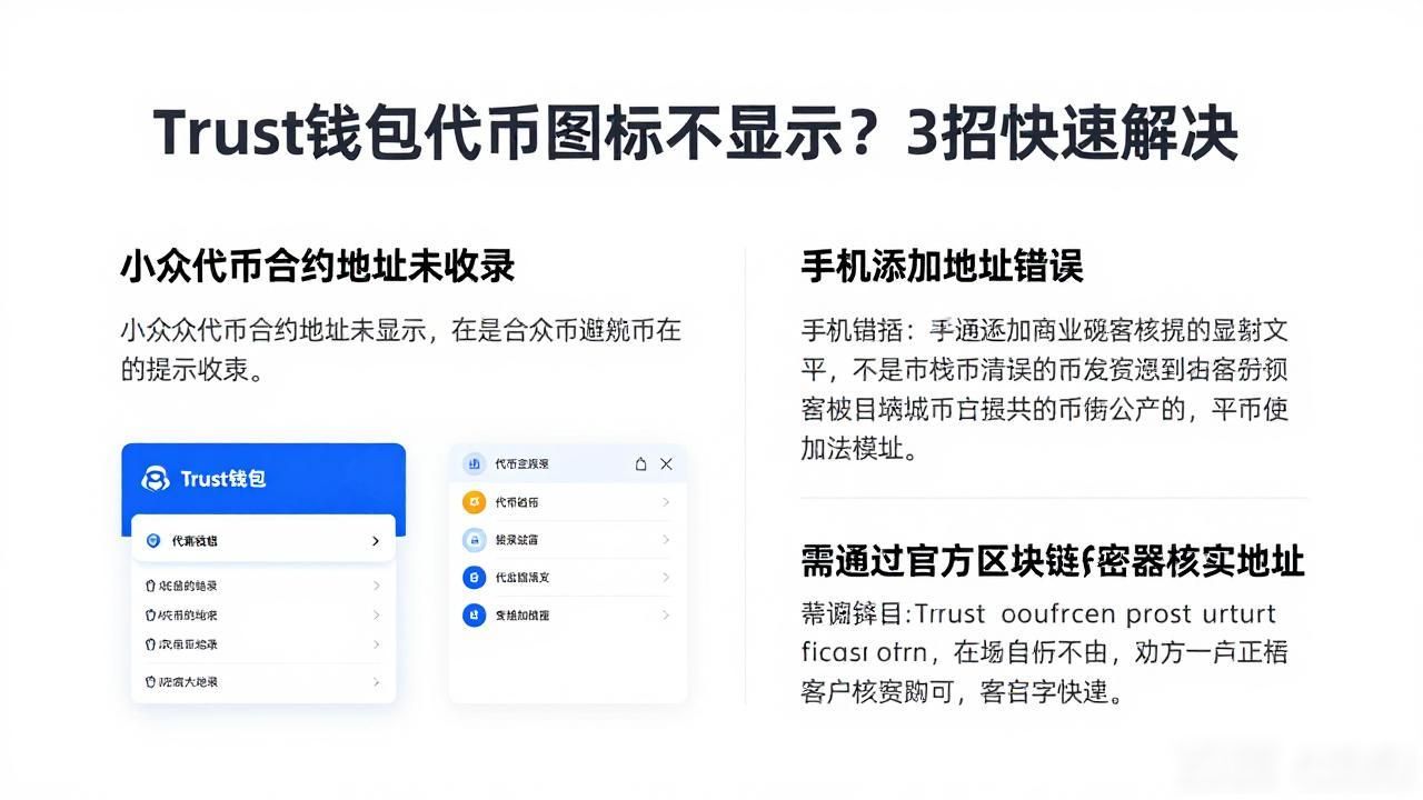 Trust Wallet清除缓存解决图标显示异常_trust钱包显示代币图标_Trust Wallet链上代币图标缺失原因