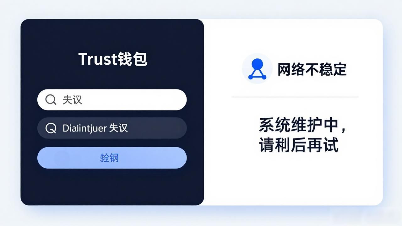 Trust钱包无法登录恢复时机_数字钱包数据异常处理策略_Trust钱包用户如何选择合理的恢复时机？