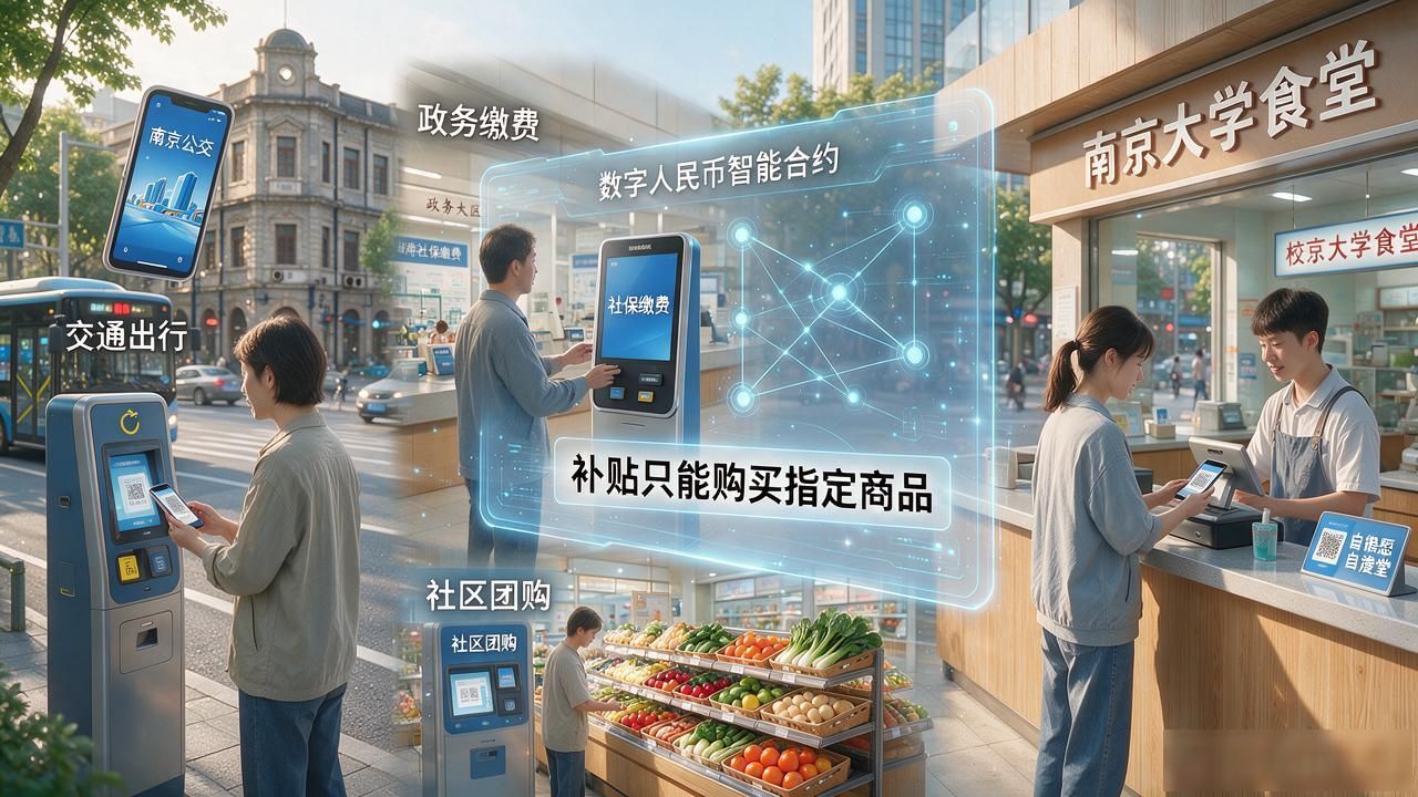 数字人民币落地场景拓展_南京有数字货币_南京数字人民币试点