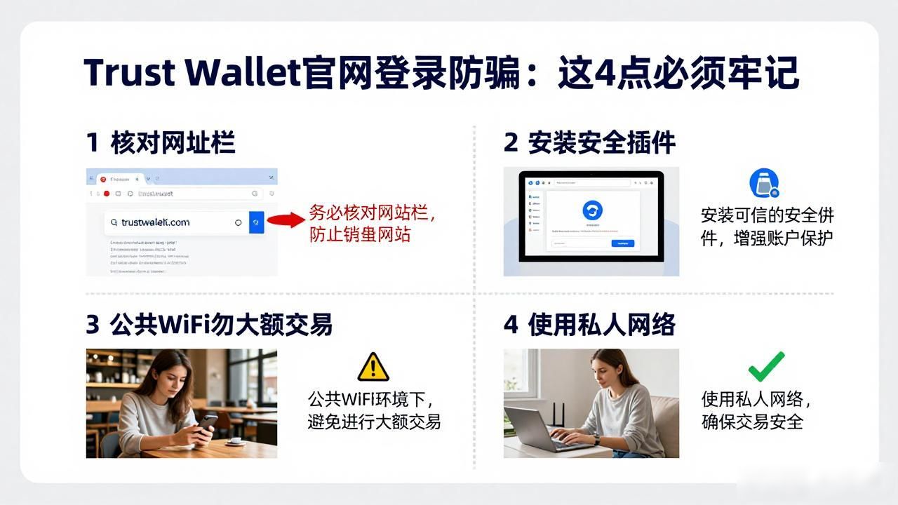 Trust Wallet 官方入口 安全性 钓鱼网站_助记词 私钥 保护 数字资产_Trust Wallet 官网使用中的风险防范措施