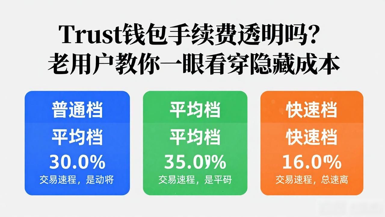 Trust钱包用户如何增强对手续费透明度的信心?_手动调整交易优先级_Gas费波动原因