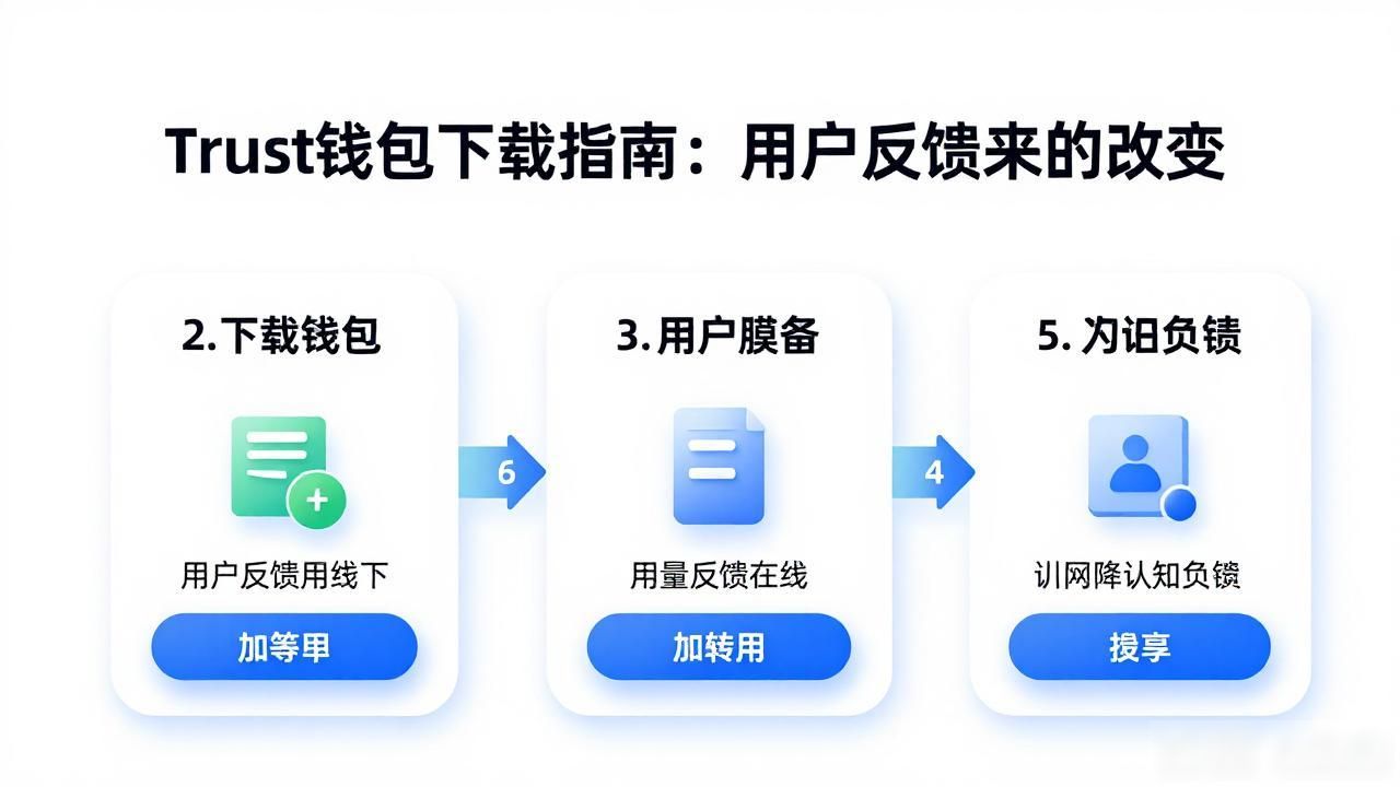 Trust钱包安全下载指导_Trust钱包下载指引优化_用户反馈对Trust钱包下载指导的影响