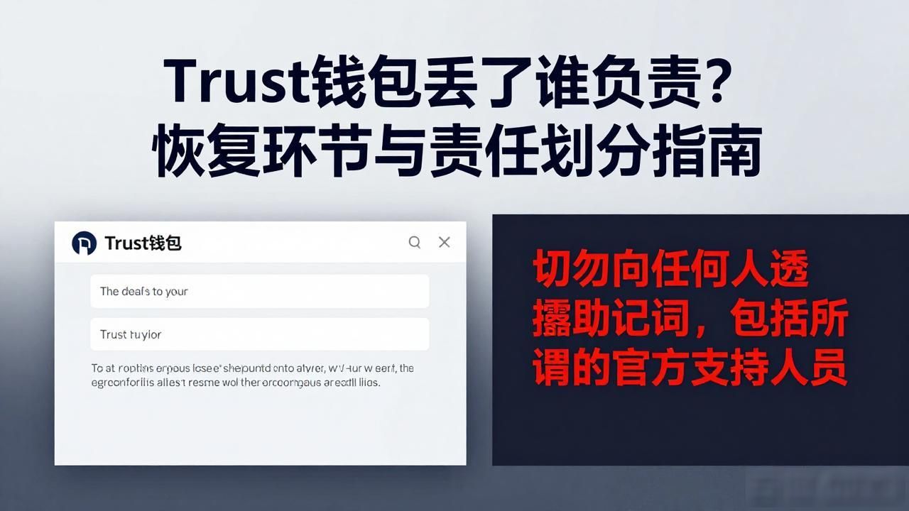 助记词安全存储方法_私钥丢失悲剧_Trust钱包的恢复环节与责任划分