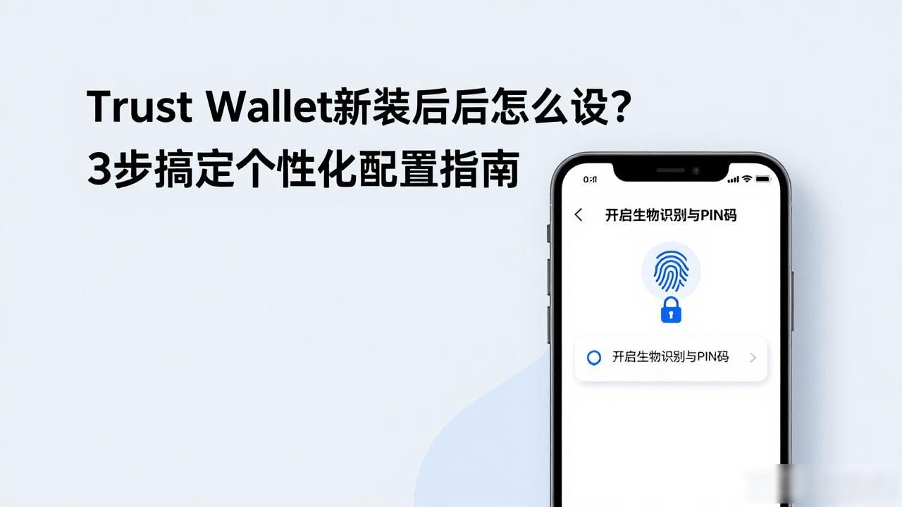 在下载Trust Wallet钱包最新版本后,如何进行个性化配置?_生物识别与PIN码设置_Trust Wallet助记词离线备份