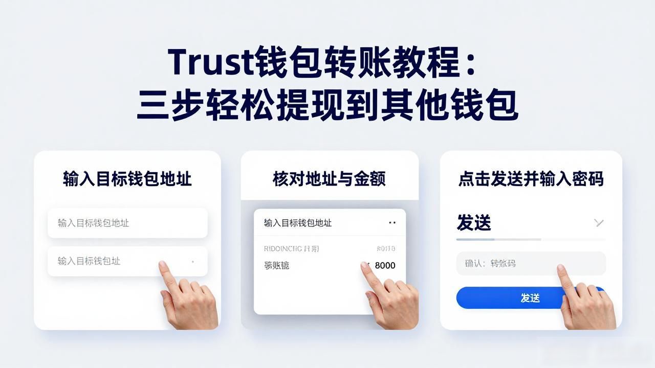 Trust钱包资产转移操作流程_Trust钱包提款到另一个钱包地址_Trust钱包提现到其他钱包的简单步骤