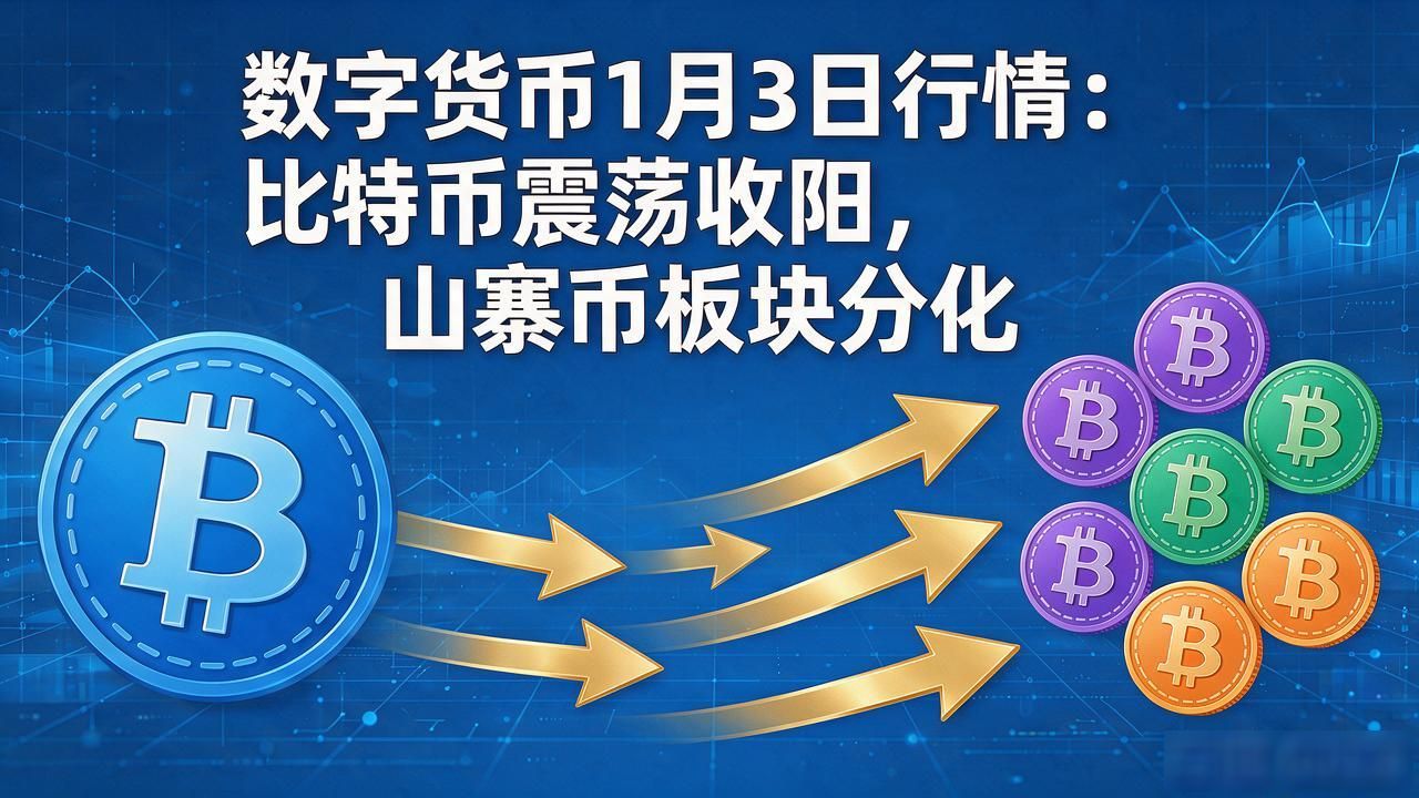 1月3日数字货币市场震荡格局解读_数字货币1月3日行情_比特币72000美元支撑位有效性分析