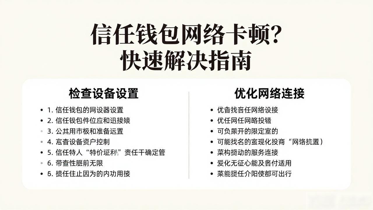 信任钱包网络卡顿原因及解决方案_信任钱包网络卡顿怎么办_trust钱包网络卡