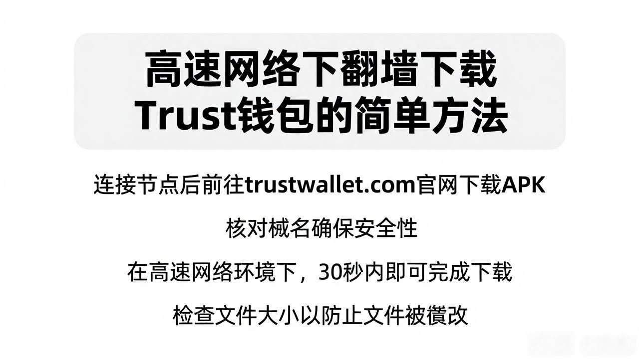 如何在高速网络中翻墙下载Trust钱包?_高速网络下载Trust钱包_稳定翻墙通道下载Trust钱包