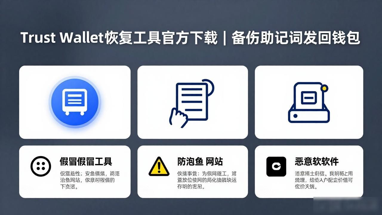 Trust Wallet助记词恢复流程_Trust Wallet 钱包官方备份恢复工具下载_官方备份恢复工具使用方法