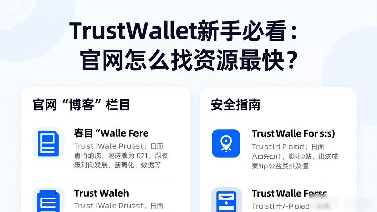 新用户如何通过Trust Wallet官网快速查找相关资源与信息?_Trust Wallet官网 新手指南_官网文档 多语言切换
