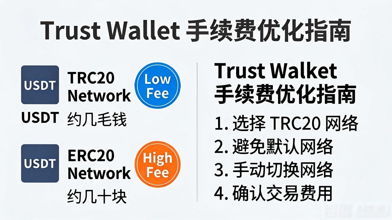 Trust钱包转账手续费省钱方法_Trust钱包不同代币网络手续费对比_Trust钱包与用户的手续费间关系调和