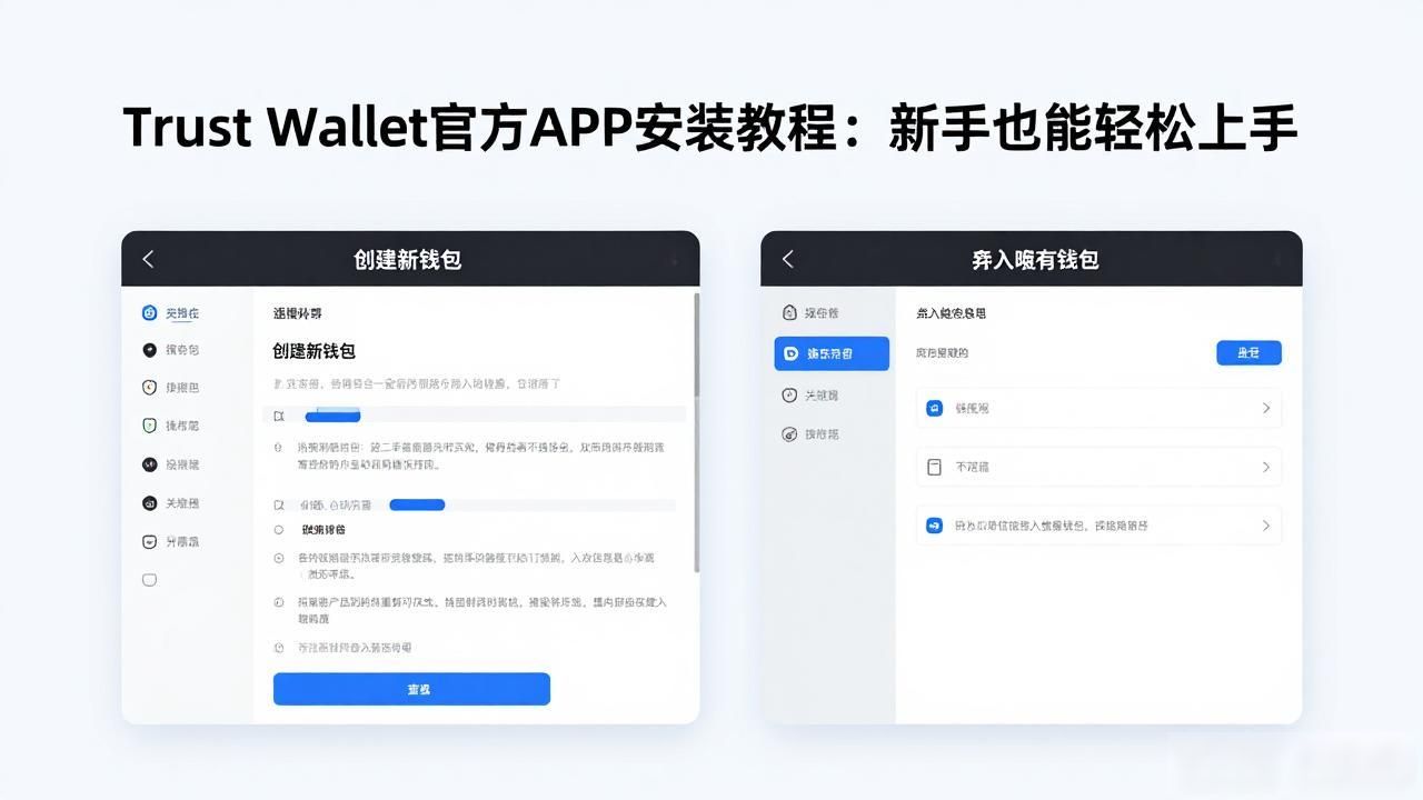 Trust Wallet安全下载_Trust Wallet安装教程_Trust Wallet官方APP的安装过程详解,确保每一步都轻松顺利!